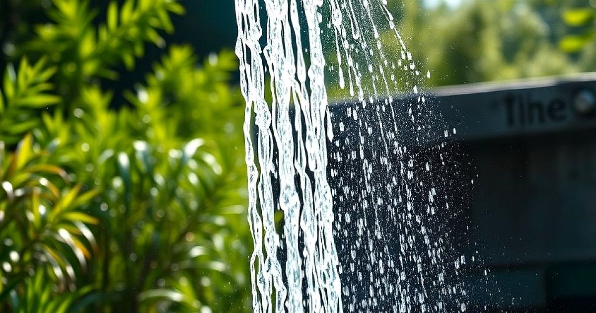 Illustration related to: maintain pressure while using just 1.5 gallons per minute. Bonus: It pays for itself in 4 months. Gr...